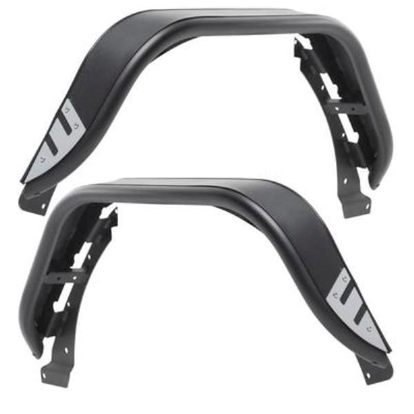 Smittybilt SMB77836 Rear Fender Flares for 2018-C Jeep Wrangler JL Apollo