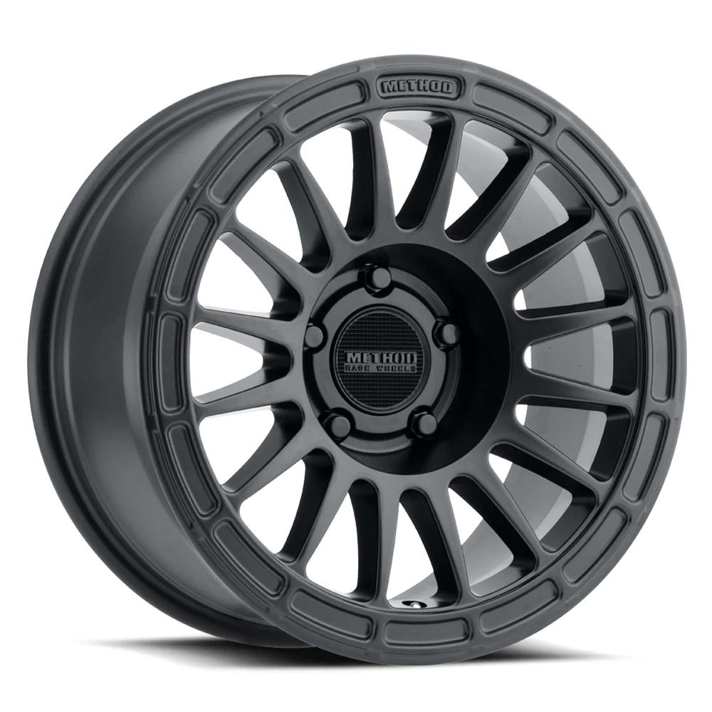 17 x 7.5 in. 30 mm Offset 5x108 Bolt Pattern 63.4 mm CB MR314 Matte Black Wheel