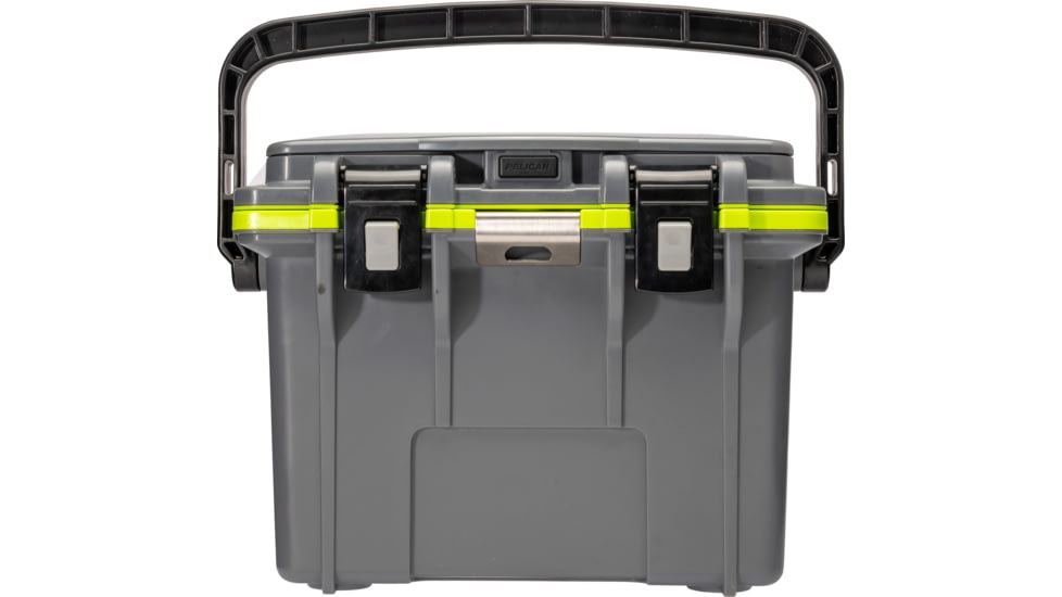 Picture of Pelican PCN14Q-1-DKGRYEGRN 14 qt. Im Elite Cooler - Dark Gray & Evergreen