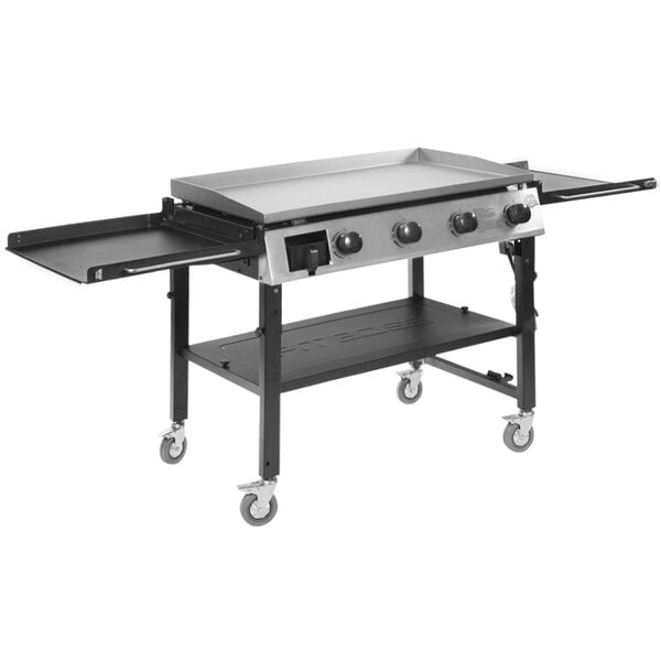 Picture of Pit Boss Grills PBG10555 Pit Boss 4 Burner Griddle with 2 Folding Side Shelves Pb757Gd