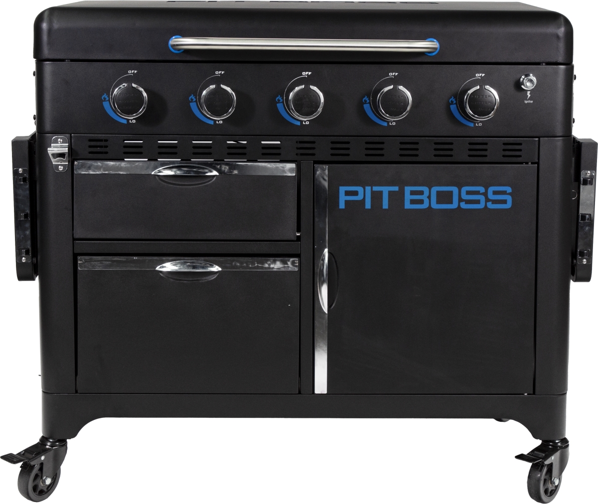 Picture of Pit Boss Grills PBG10783 Pit Boss Ultimate 5 Burner Griddle with Cabinet Pb5Bgd2