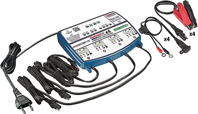 Optimate 2 Duo x 4 Bank Bronze 5 Step Automatic Battery Charger & Maintainer