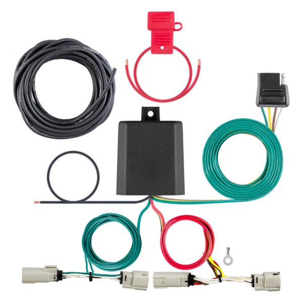 CUR56471 Custom Vehicle to Trailer Wiring Harness without LED Taillights for 2021-C Ford Bronco Not Sport