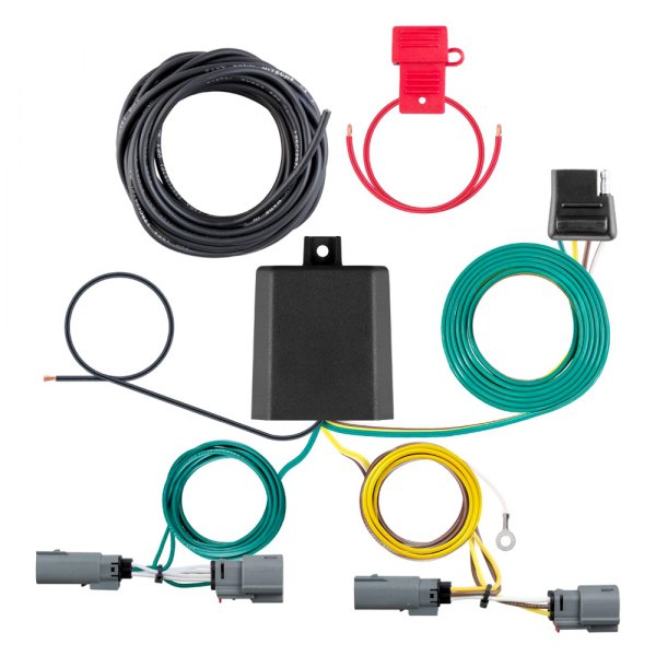 Curt 56477 Custom Wiring Harness, 4-Way Flat, Select Ford Maverick | Camping World