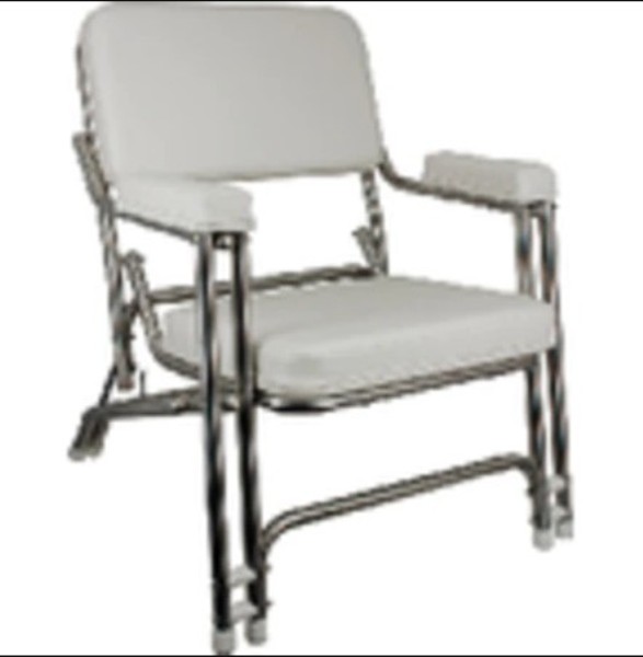 SPM1080021-SS Stainless Steel Classic Folding Deck Chair