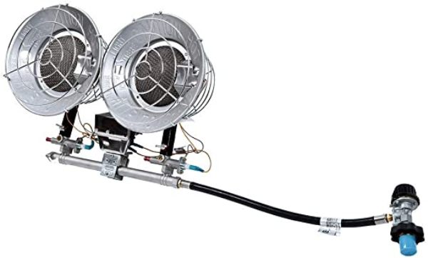 Remington 32000 BTU LP Double Head Tank Top Heater