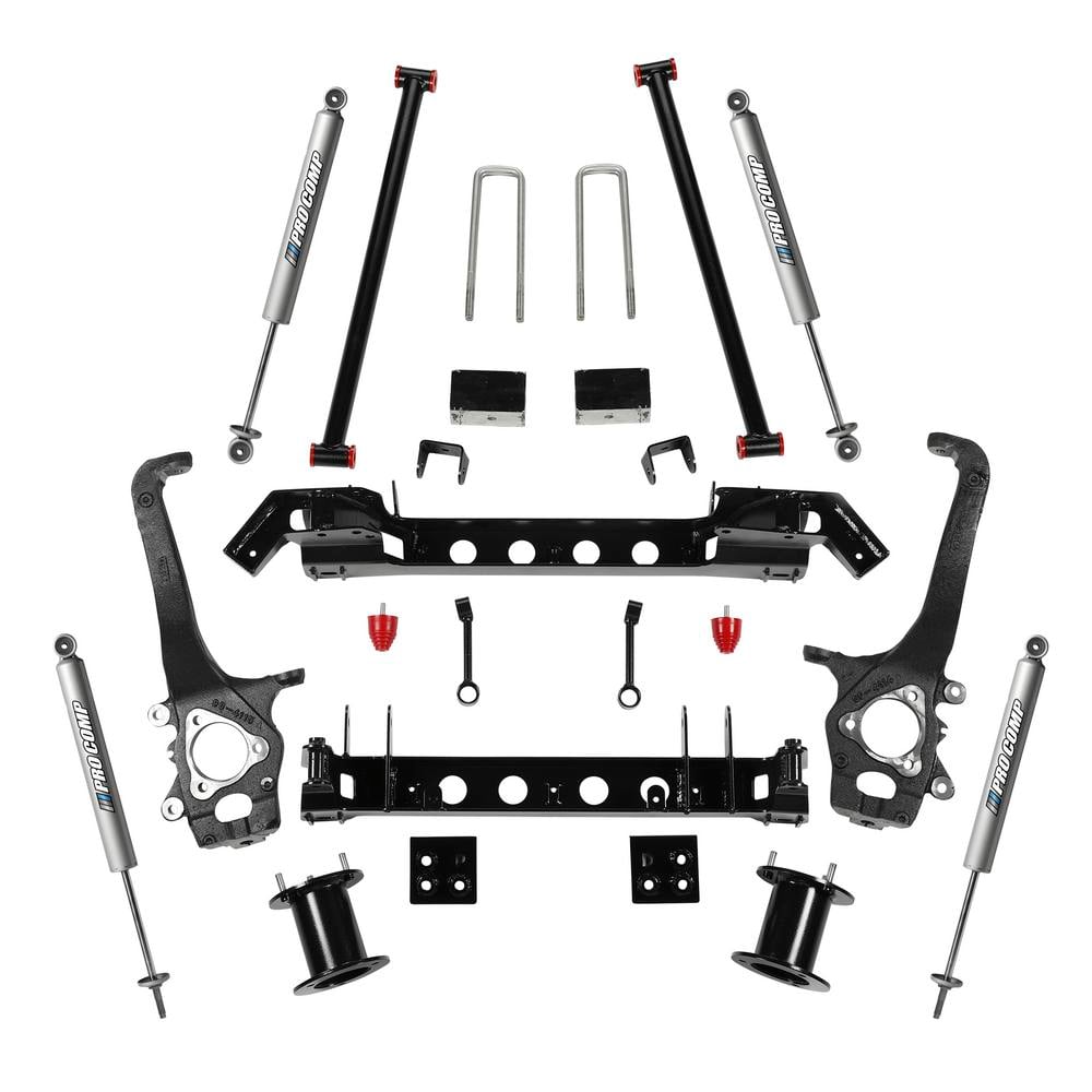 EXPK6006M 6 in. Stage 1 Suspension Lift Kit with Prom Shocks for 2004-2021 Nissan Titan & 2021 Nissan Titan S -  Pro Comp