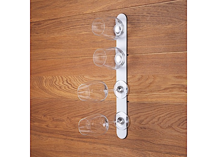 Picture of Silwy Drinkware SILM000-1000-1 Metal Strip with Adhesive Pads for Magnetic Glasses, Pins & Hooks