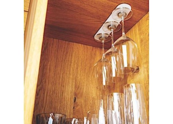 Picture of Silwy Drinkware SILL000-10KW-1 25 cm White Metal Strip with Leather Coating for Magnetic Glasses, Pins & Hooks