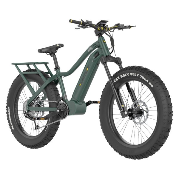 KAT22 APX 10 MGR 17  Apex 10 Electric Bike - 1000W - 17 in. Frame - Midnight Green -  QuietKat