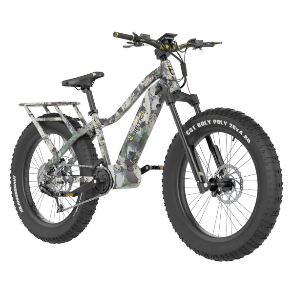 QuietKat Apex 1000W Veil Caza Camo E-Bike - 17in - Veil Caza Camo 17in -  21 APX 10 CZA 17