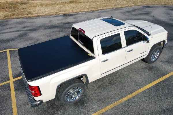 PMXBC-405601 Bed Rail System Soft Tri Fold Tonneau Clamp Kit for 2005-2015 Toyota Tacoma 6 ft. Bed