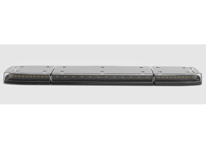 ECC11-024CAC-E 24 in. Extra Large Clear Lens Amer & White Discrete Wire Lightbar Reflex