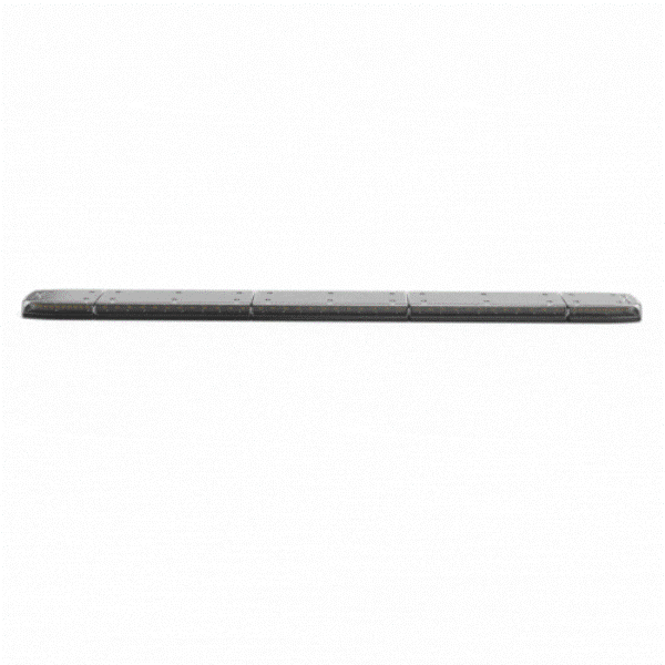 ECC11-048CA-E 48 in. Extra Large Clear Lens Amber Discrete Wire Lightbar Reflex