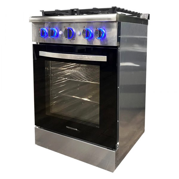 Picture of Way Interglobal WAYCF-FS60 24 in. 2022 Greystone RV Gas Range, Stainless Steel