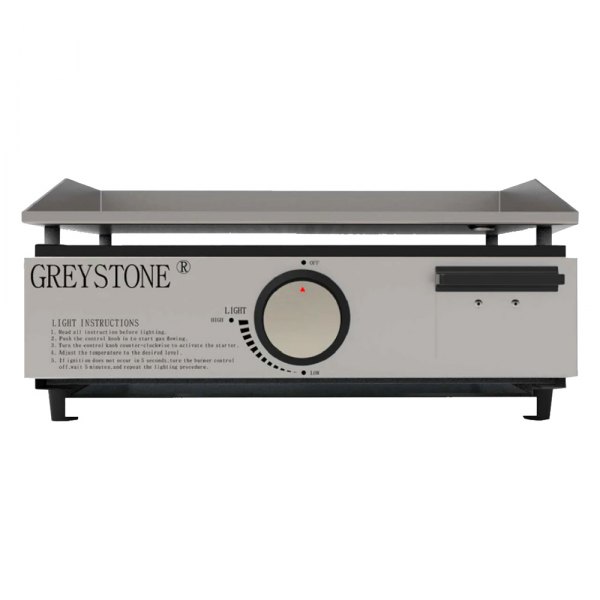 Picture of Way Interglobal WAYBC1715A 17 in. 2022 Greystone Griddle with Stainless Steel Cooking Plate