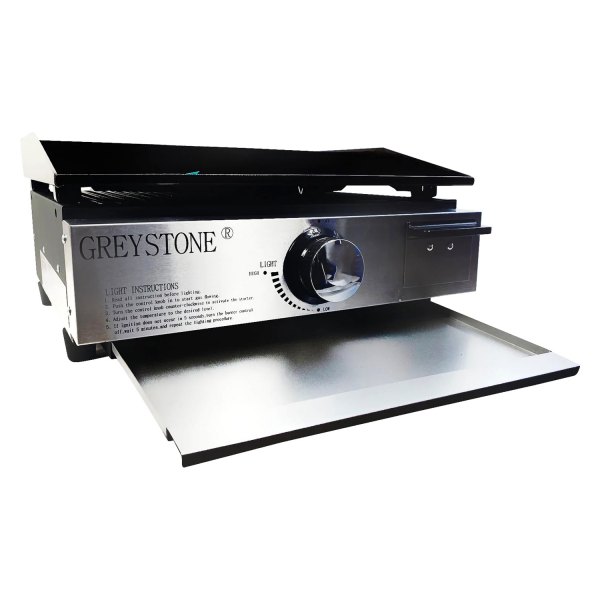 Picture of Way Interglobal WAYBC1715D 17 in. 2022 Greystone Griddle & Grill Combo