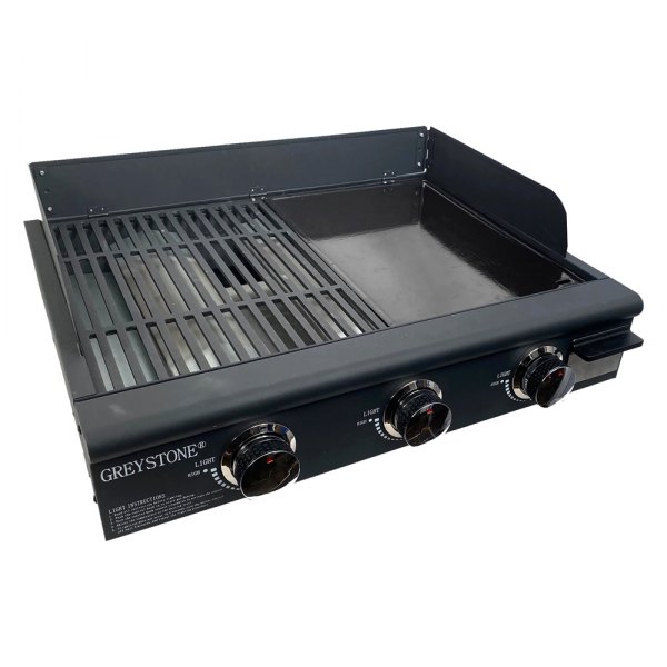 Picture of Way Interglobal WAYHF2519A-3 25 in. 2022 Greystone Side by Side Griddle & Grill Combo