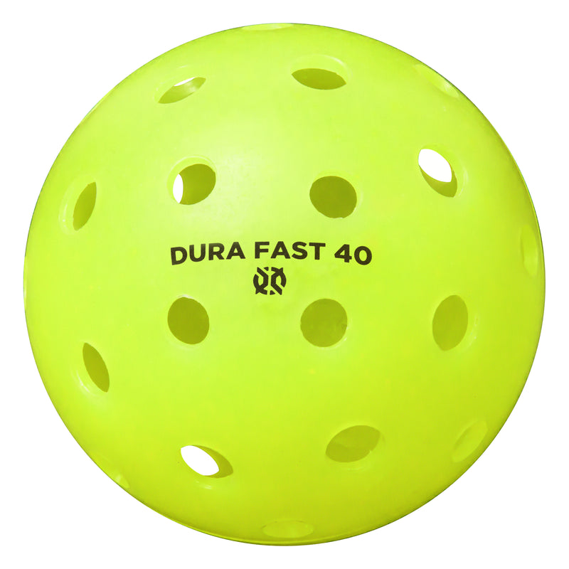 Picture of Escalade Sports ECAKZDF004-Y Dura Fast 40 Pickleballs - Yellow - Pack of 4