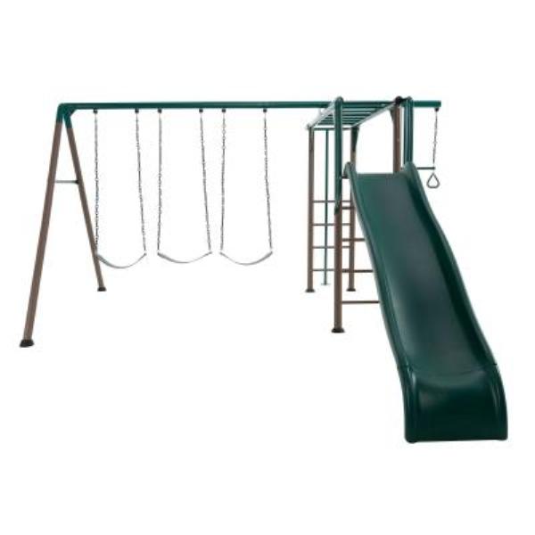 LFT91028 Monkey Bar Adventure Swing Set
