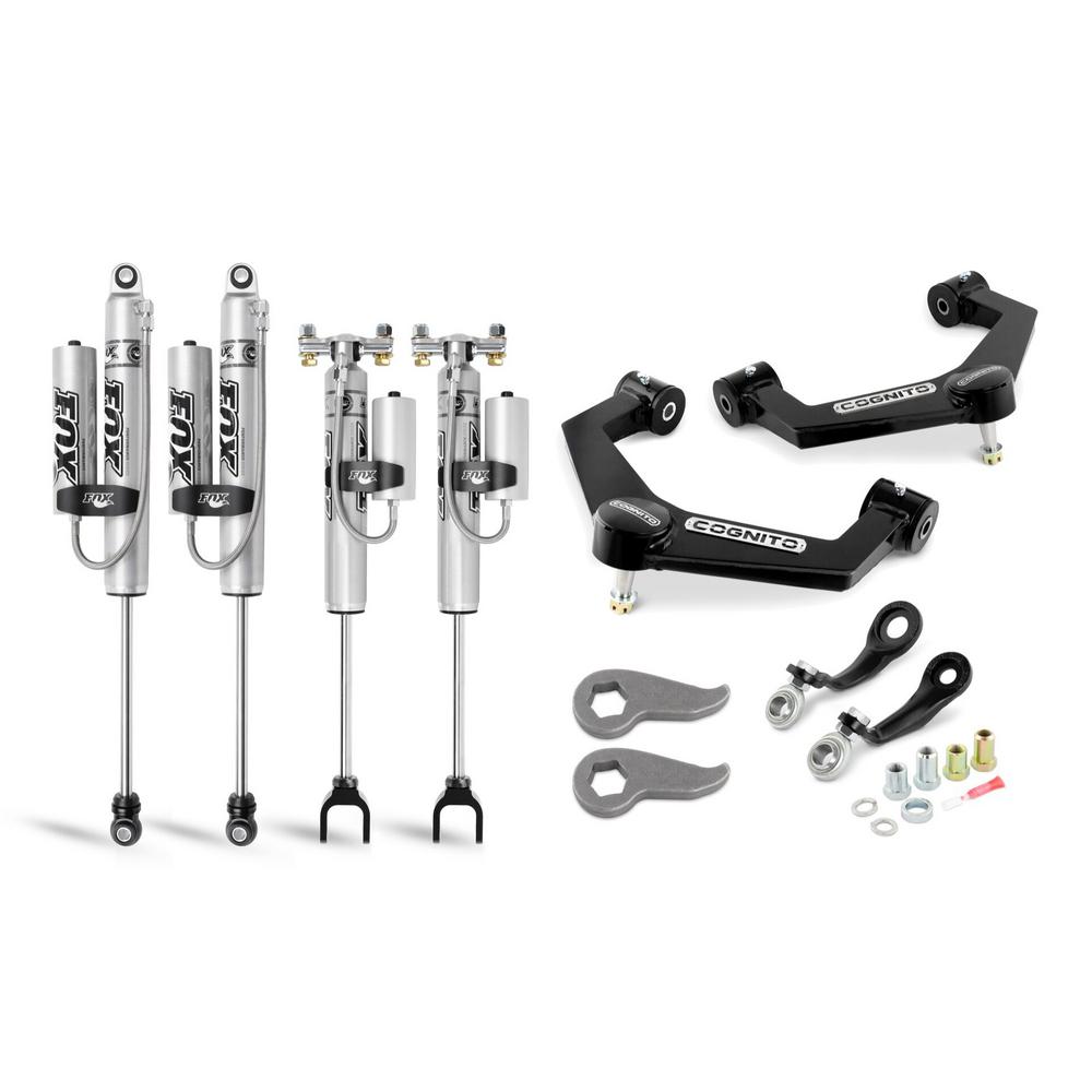 COG110-P0929 3 in. Black Premier Leveling Kit with Fox PSRR 2.0 Shocks for 2019 GMC Sierra 3500 HD Base