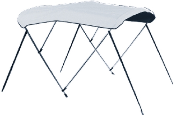 Canvas Top & Boot for 55403, White Vinyl