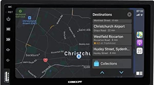 Concept CCTDL-70 7 in. Wireless Carplay