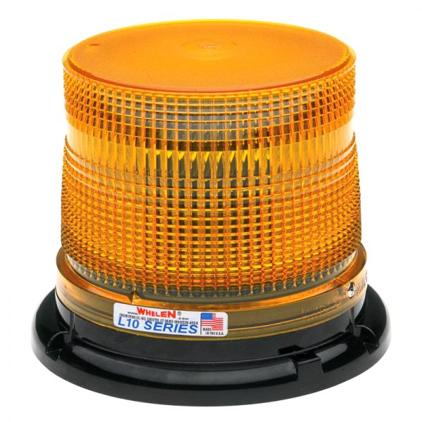 Amber SAE Class 1 Low Dome Permanent Super LED Beacon Light