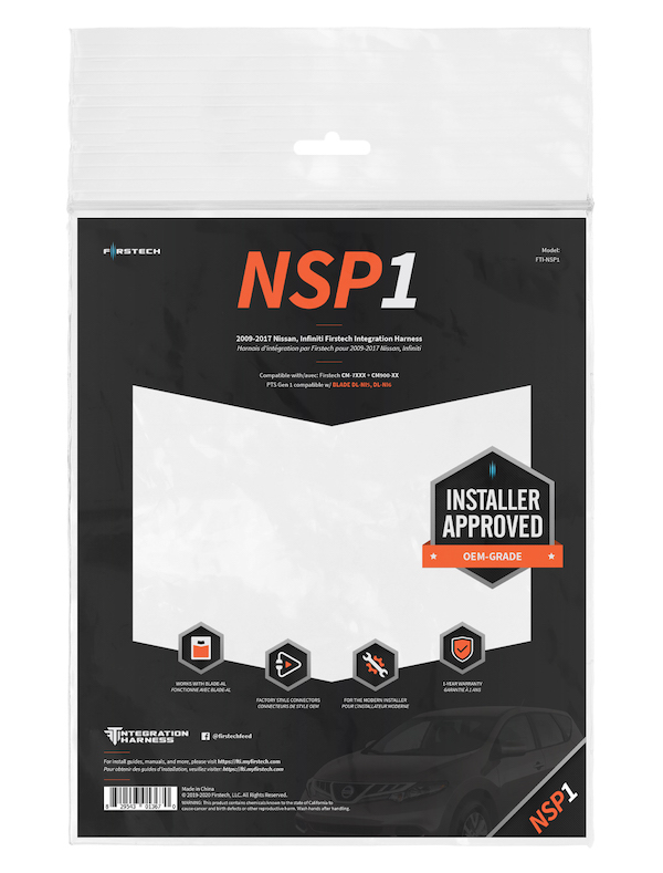 Firstech FRSFTI-NSP1 NSP1 Installation Tharness with CM7XXX CM9XX & CMX