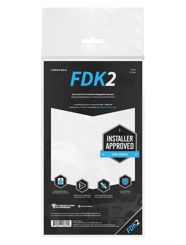 Firstech FRSFTI-FDK2 FDK2 Installation Tharness for 2021-2022 Ford Bronco Sport PTS AT CM7XXX CM9XX & CMX