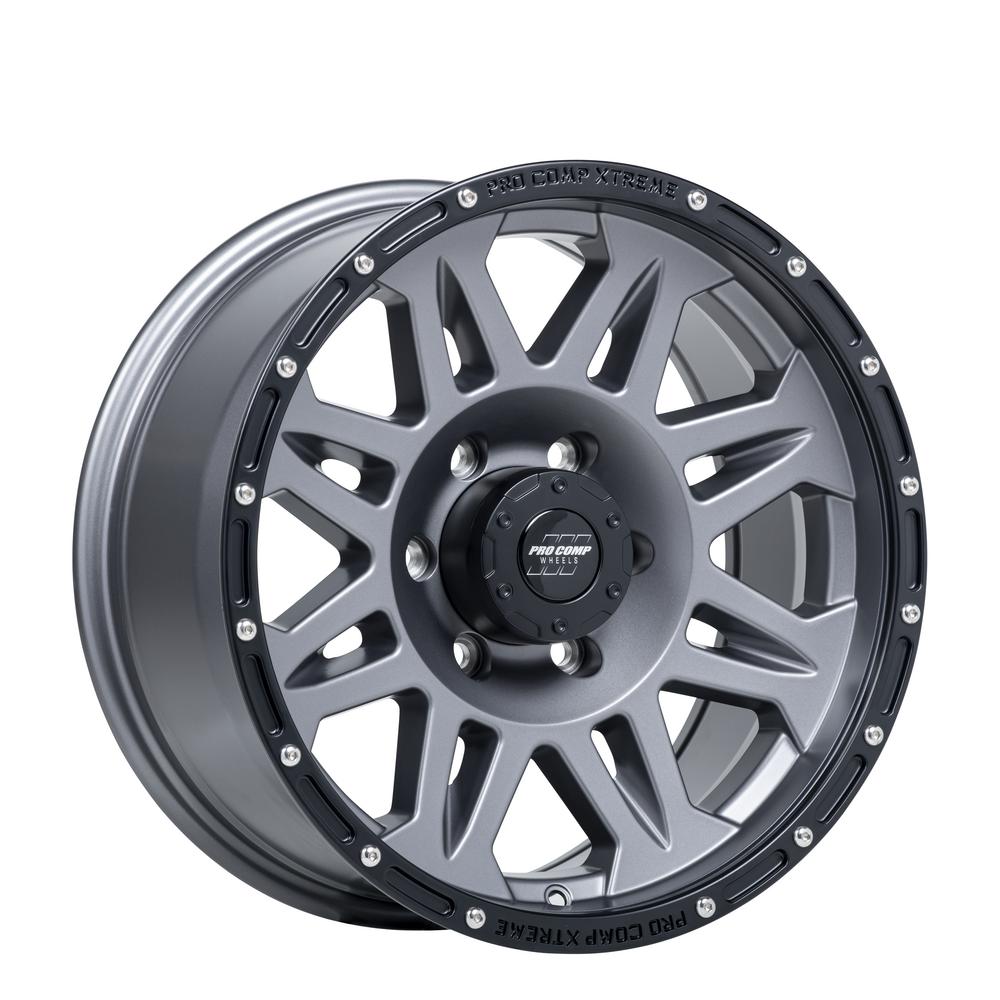 PXA2605-7883 17 x 8 in. 6x5.5 Bolt Pattern & 4.5 in. Backspace 05 Series Torq Graphite Wheel -  ProComp