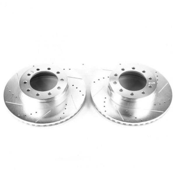 OEM Drilled Slotted Rotor - Pack of 2