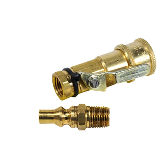 0.25 in. MPF Quick Connector Kit with Shutoff