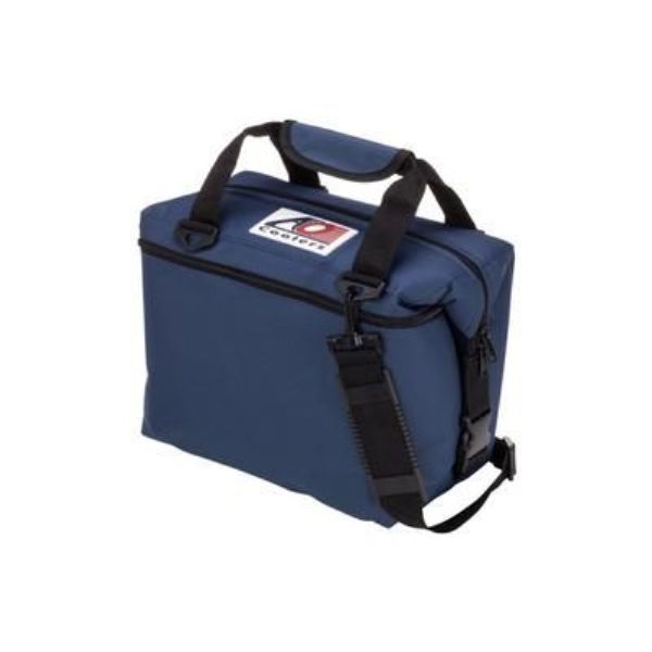 Picture of AO Coolers AOCAO12NB Navy Blue Canvas Cooler - Pack of 12