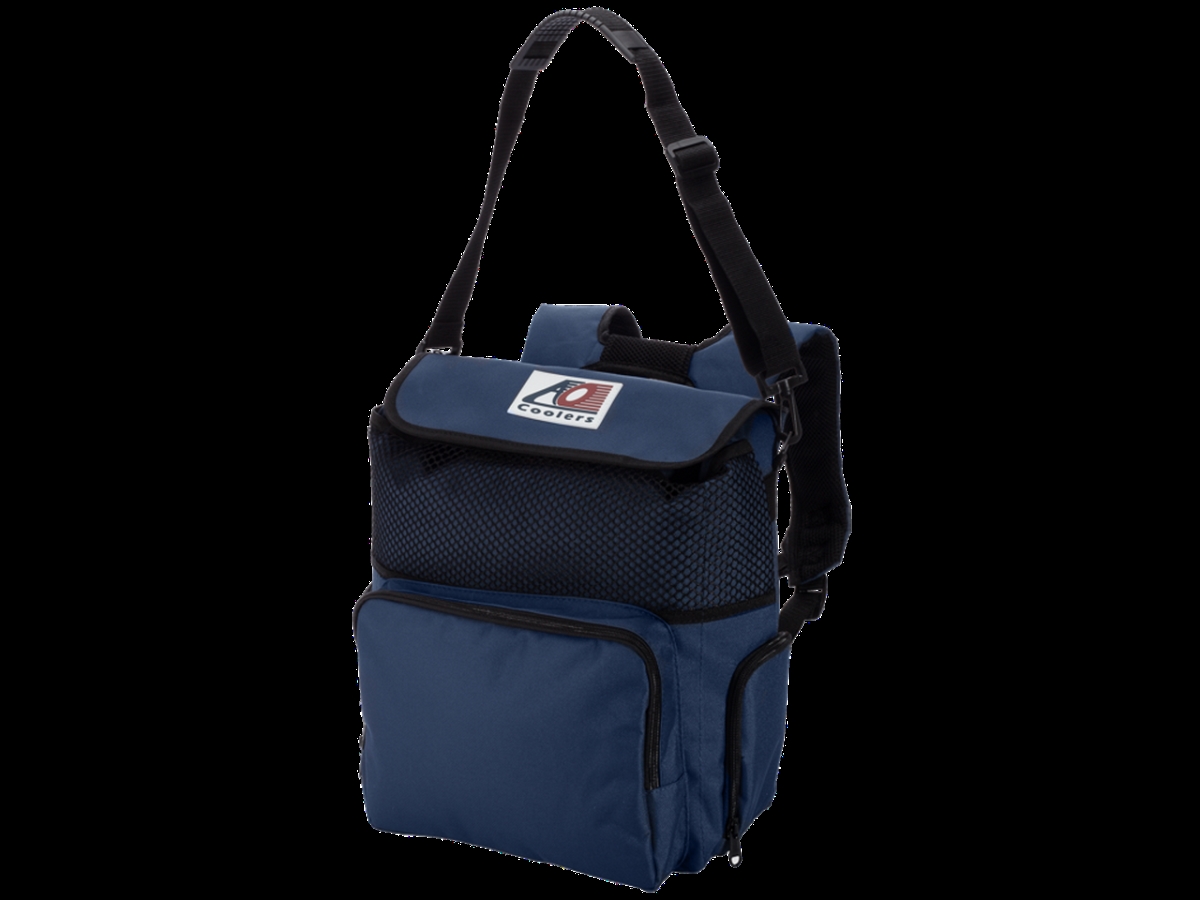 Picture of AO Coolers AOCAOBPNB Backpack Cooler&#44; Navy Blue - Pack of 18