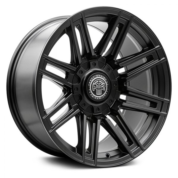 THO805G-2010TU-21 20 x 10 in. Satin Black 6 x 135 & 6 x 139.7 Bolt Pattern 21 mm Offset 106.1 Center Bore Dropzone 805 Wheel
