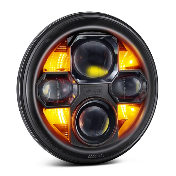 Sealed 7 2.0 Black Headlight for 1969-1973 Brockway 360