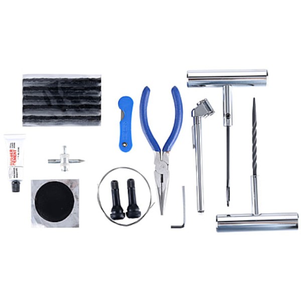Compact Emergency Tire Repair Kit - 35 Piece