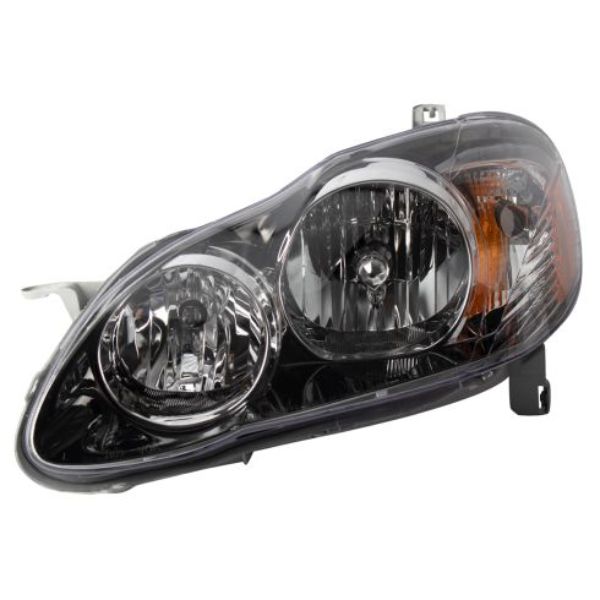 REGTY866-B101L Composite Left Hand Headlamp Assembly for 2005-2008 Toyota Corolla