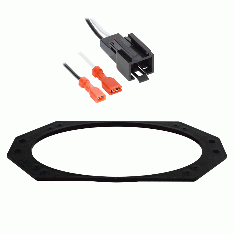 Front Speaker Adapter Kit for 1997-2006 Jeep