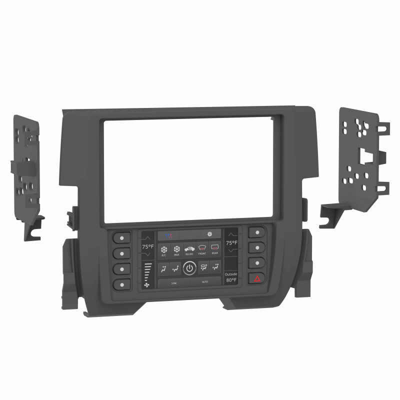 Dash Kit for 2016-C Honda Civic Excluding Lx Models