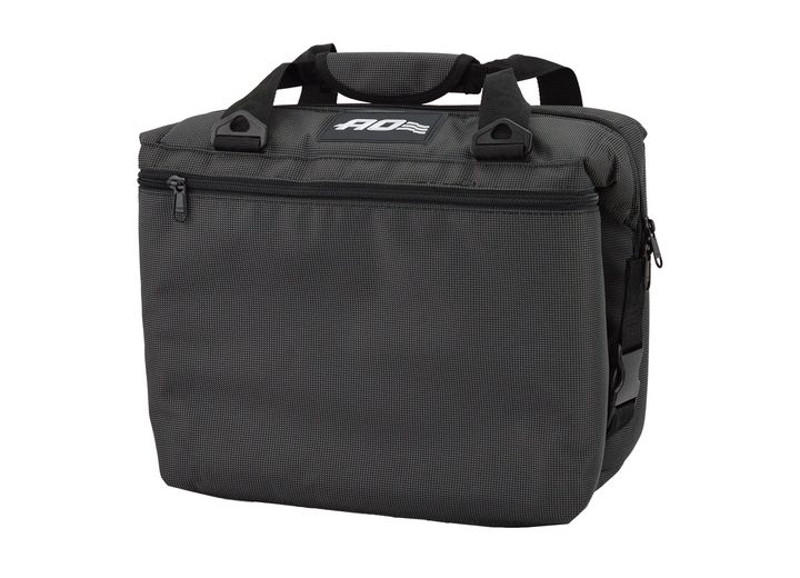 Picture of AO Coolers AOCAOBA12BKCH Ballistic Cooler&#44; Black & Charcoal - Pack of 12