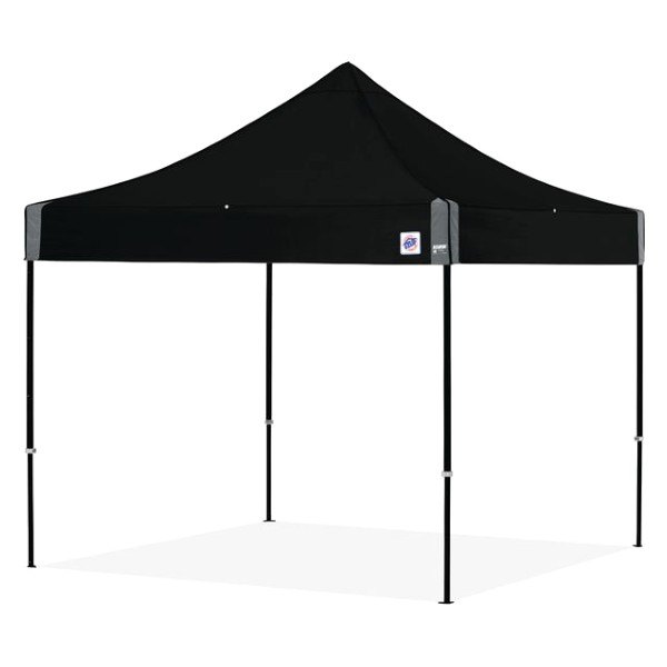 EZUEC3STL10KFBKTBK 10 ft. Eclipse Steel Shelter Black Frame & Black Top
