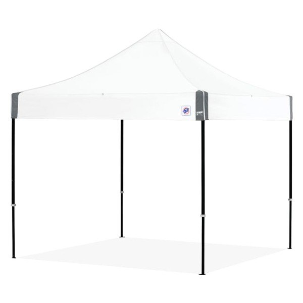 EZUEC3STL10KFBKTWH 10 ft. Eclipse Steel Shelter Black Frame & White Top