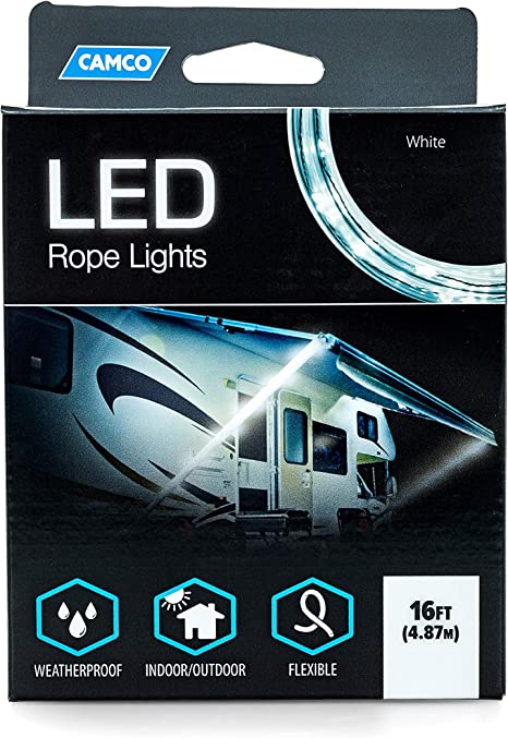16 ft. LED Rope Light, White