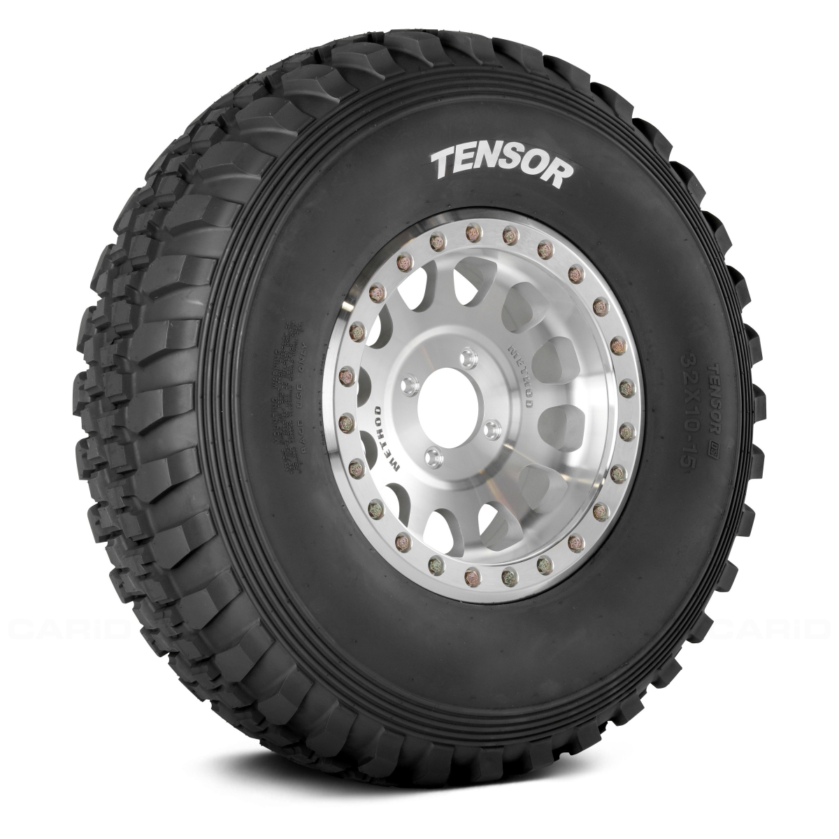 32 x 10 in. R15 Desert Series 50 Durometer Tread Soft Compound Wheel