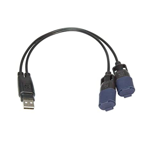 Cable, Usb Y-Splitter, With Weatherproof Connection System