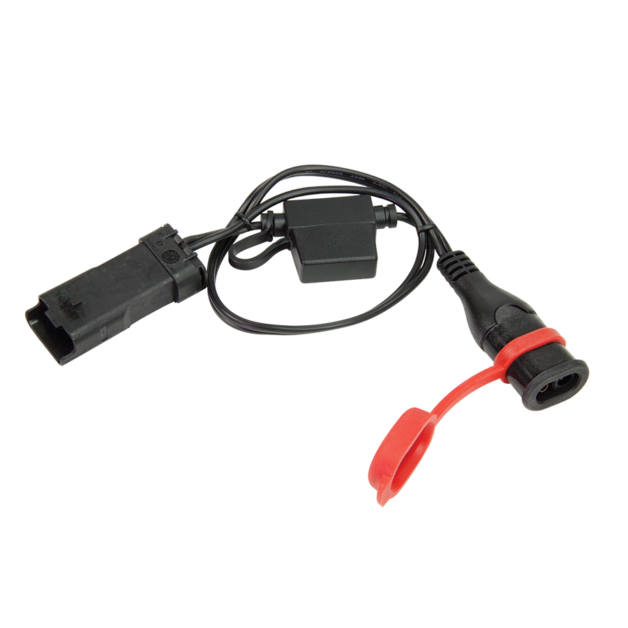Optimate Converts Ducati Diagnostic Connector to Sae Battery Charger Cable Adapter