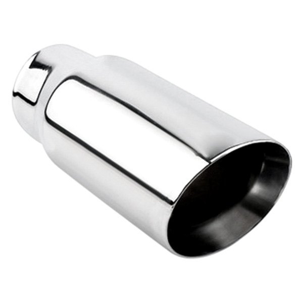 3 x 4 x 12 in. Stainless Steel Double Wall Angle Exhaust Tip