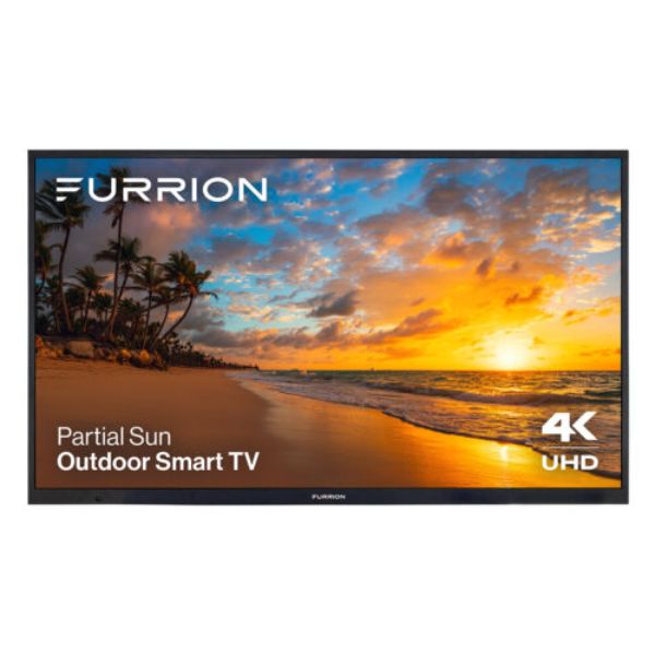 FRN2021130711 55 in. Partial Sun Smart 4K UHD LED Outdoor TV -  Furrion